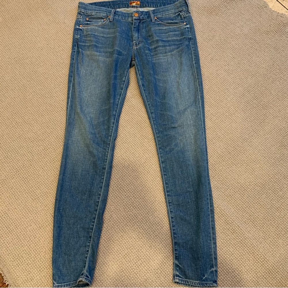 MOTHER The Looker Rancho Diablo Skinny Jeans size 30